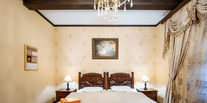 Pobyt na zámku pri Karlových Varoch: neobmedzený wellness, polpenzia, masáž aj procedúry