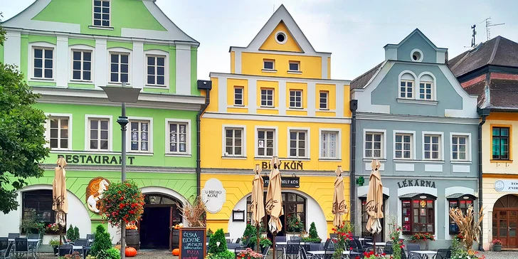 Dovolenka v Jizerských horách: penzión vo Frýdlante s raňajkami, polpenziou alebo plnou penziou