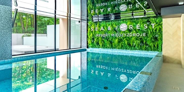 Nové apartmány pri Balte 15 min. od pláže: raňajky, bazény, vírivky a sauna