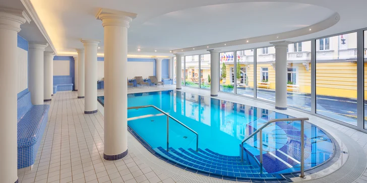 Pobyt v Mariánskych Lázňach: raňajky alebo polpenzia a neobmedzený wellness