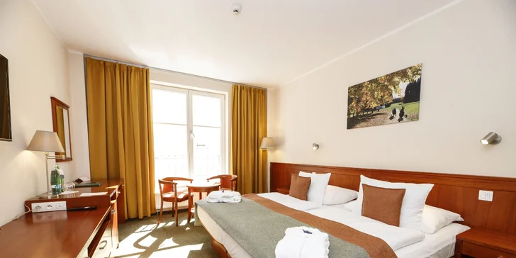 Pobyt v Mariánskych Lázňach: raňajky alebo polpenzia a neobmedzený wellness