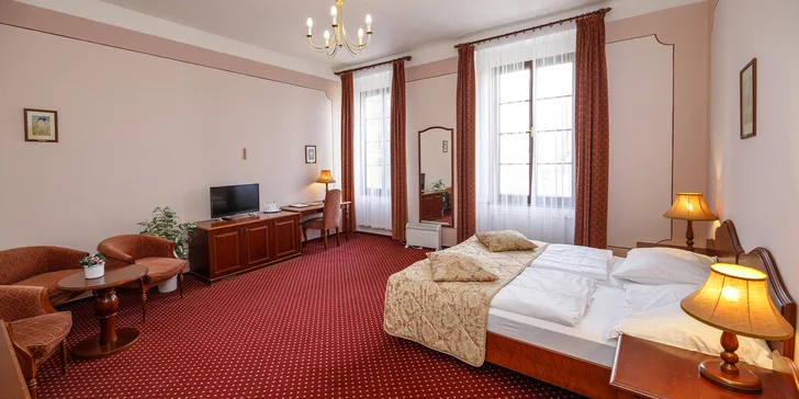 Pobyt v Golf Resorte Konopiště: raňajky, polpenzia alebo plná penzia, procedúry a neobmedzený wellness