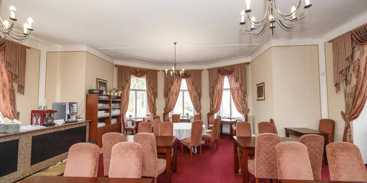 Pobyt v Golf Resorte Konopiště: raňajky, polpenzia alebo plná penzia, procedúry a neobmedzený wellness