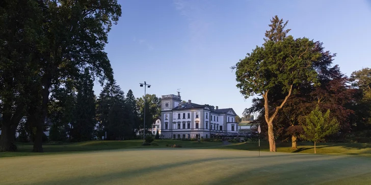 Pobyt v Golf Resorte Konopiště: raňajky, polpenzia alebo plná penzia, procedúry a neobmedzený wellness