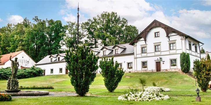 Pobyt v Golf Resorte Konopiště: raňajky, polpenzia alebo plná penzia, procedúry a neobmedzený wellness