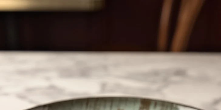 Kačacie prsia s bryndzovými arancinami, terinka z kačacej pečene a vývar