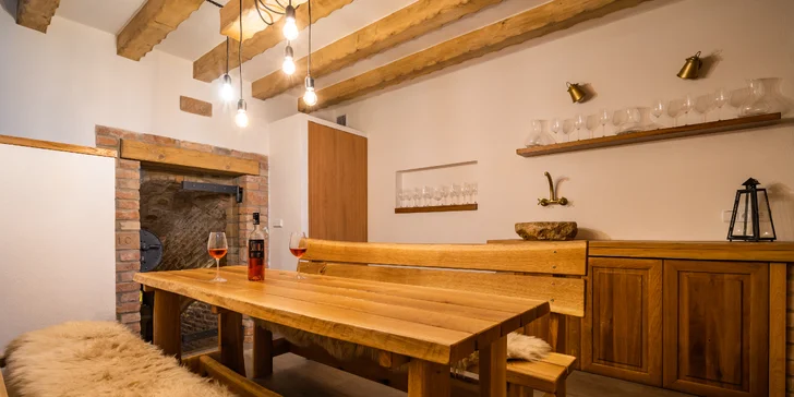 Veľké Bílovice: prenájom vinnej pivnice aj ubytovanie vrátane občerstvenia