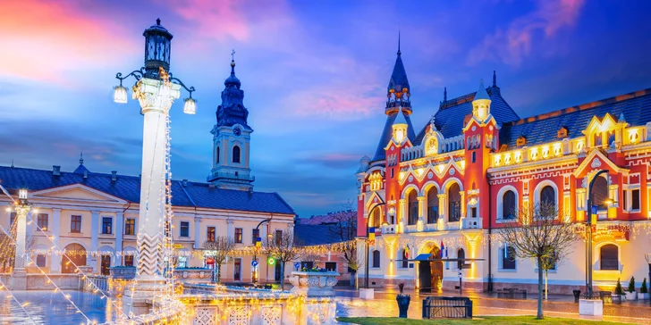 Adventný zájazd do rumunského mestečka Oradea