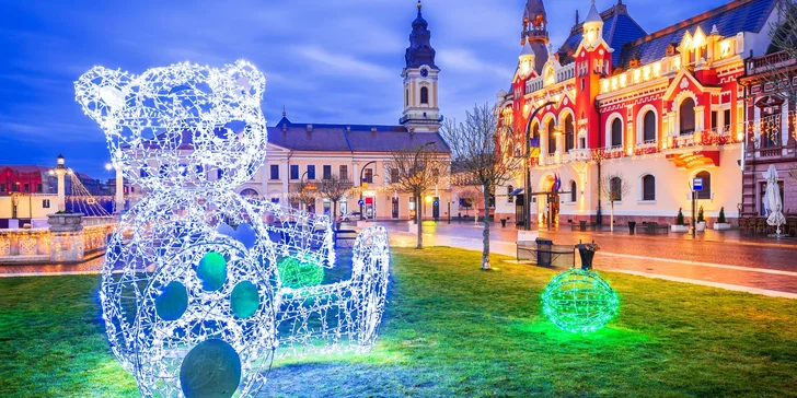 Adventný zájazd do rumunského mestečka Oradea