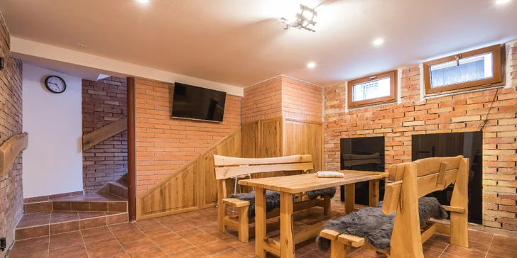 Pobyt vo Veľkých Bíloviciach: krásne ubytovanie v pivnici až pre 10 osôb aj s občerstvením