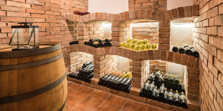 Pobyt vo Veľkých Bíloviciach: krásne ubytovanie v pivnici až pre 10 osôb aj s občerstvením