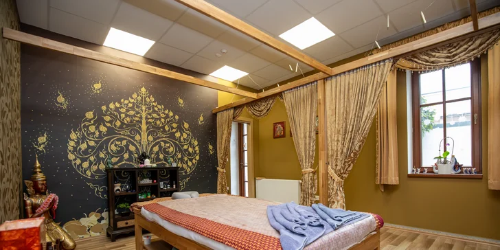 Thajská olejová aromatická masáž: 30 alebo 60 minút relaxu