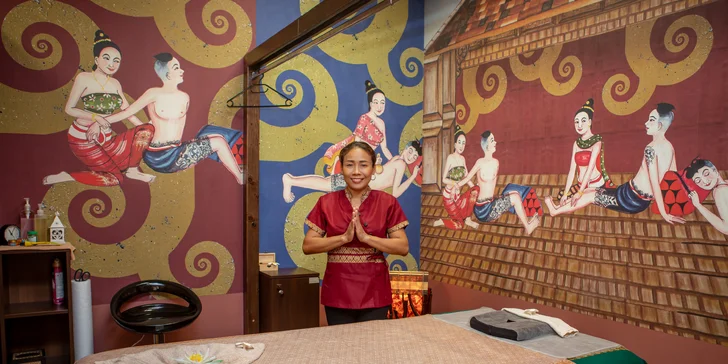 Thajská olejová aromatická masáž: 30 alebo 60 minút relaxu