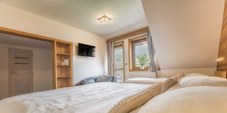 Pobyt v malebnom penzióne v Ždiari s raňajkami a možnosťou privátneho wellness