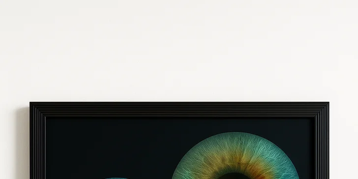 Unikátna umelecká fotografia dúhoviek vašich očí spod Tatier