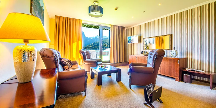 Exkluzívny wellness pobyt v 4* hoteli Montfort v Belianskych Tatrách s polpenziou