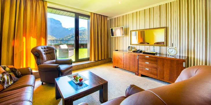 Exkluzívny wellness pobyt v 4* hoteli Montfort v Belianskych Tatrách s polpenziou