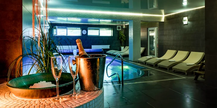 Wellness pre 1 alebo 2 osoby či rodinu aj romantika so zážitkovou večerou pre dvoch