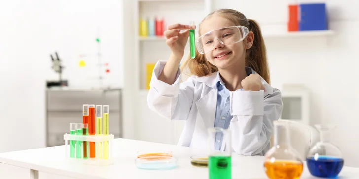 Vstupenky na vedecký workshop pre deti s pomôckami pre malých géniov