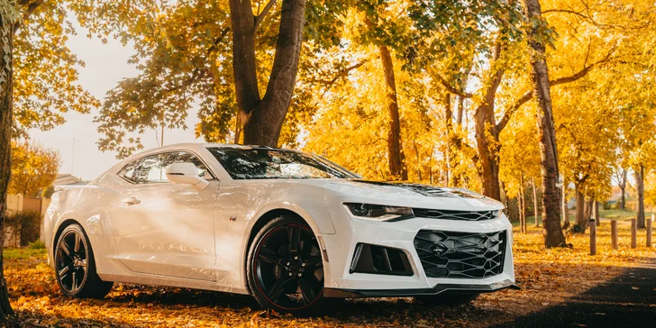 Prenájom vozidla Chevrolet Camaro SS 6.2 na pár hodín či celý víkend