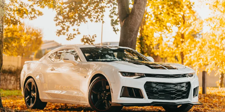 Prenájom vozidla Chevrolet Camaro SS 6.2 na pár hodín či celý víkend