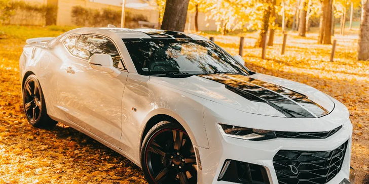 Prenájom vozidla Chevrolet Camaro SS 6.2 na pár hodín či celý víkend