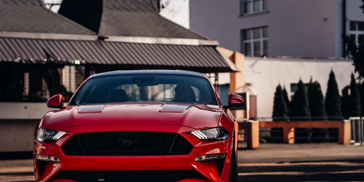 Prenájom vozidla Ford Mustang GT 5.0 na hodinu aj celý víkend