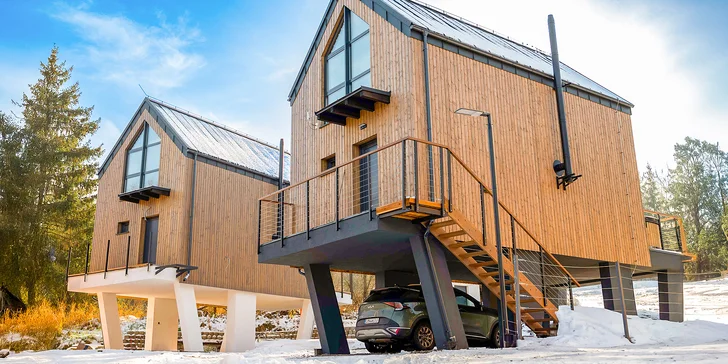 Moderné drevené chatky na skok od Liptovskej Mary: množstvo aktivít v okolí aj nádherná príroda