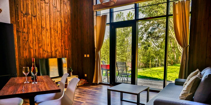 Moderné drevené chatky na skok od Liptovskej Mary: množstvo aktivít v okolí aj nádherná príroda