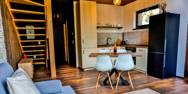 Moderné drevené chatky na skok od Liptovskej Mary: množstvo aktivít v okolí aj nádherná príroda