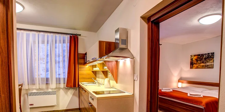 Znamenitý pobyt v Jasnej: moderné kompletne zariadené apartmány vhodné pre páry aj väčšie rodiny