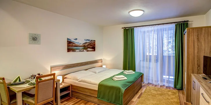 Znamenitý pobyt v Jasnej: moderné kompletne zariadené apartmány vhodné pre páry aj väčšie rodiny