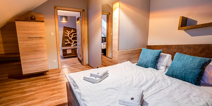 Znamenitý pobyt v Jasnej: moderné kompletne zariadené apartmány vhodné pre páry aj väčšie rodiny