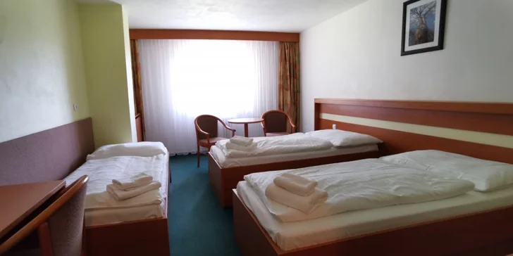 Pobyt na Vysočine: raňajky alebo polpenzia aj neobmedzený vstup do bazéna