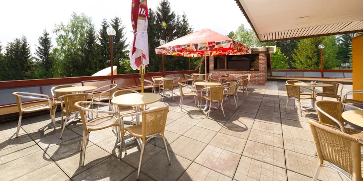 Pobyt na Vysočine: raňajky alebo polpenzia aj neobmedzený vstup do bazéna