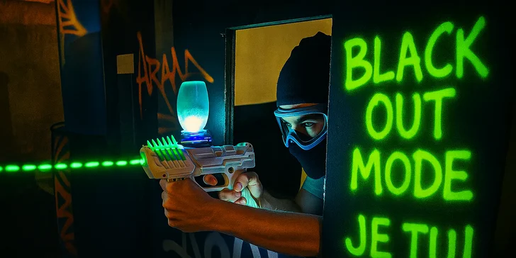 Zoberte partiu na akčnú hru: Vstup do Blaster Arény v CRAZY SiTY