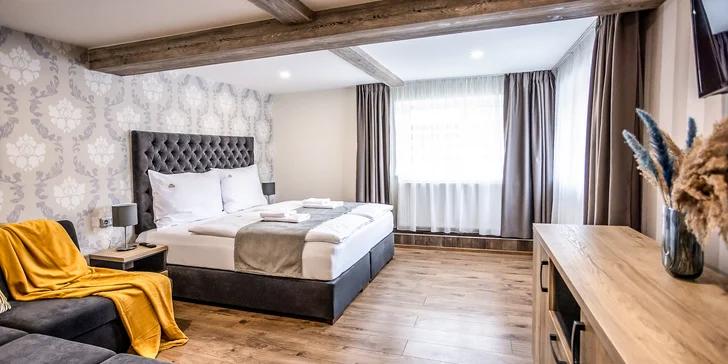 Moderné apartmány v Demänovskej doline: možnosť wellness a polpenzie v 4* hoteli