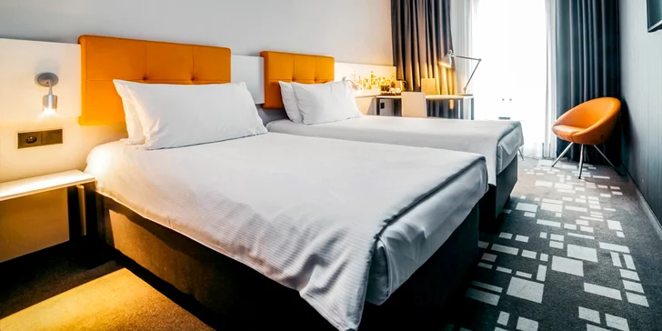 Pobyt v modernom hoteli s raňajkami či polpenziou kúsok od centra Krakova