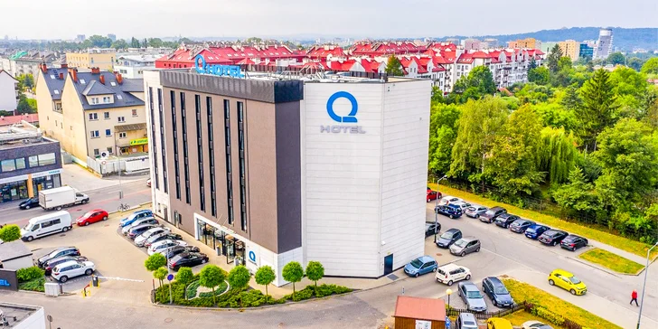 Pobyt v modernom hoteli s raňajkami či polpenziou kúsok od centra Krakova