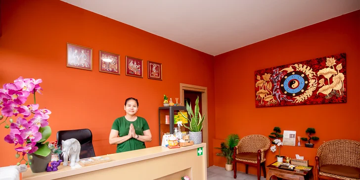 Thajská olejová aromatická masáž: 45–60 minút uvoľnenia a relaxu