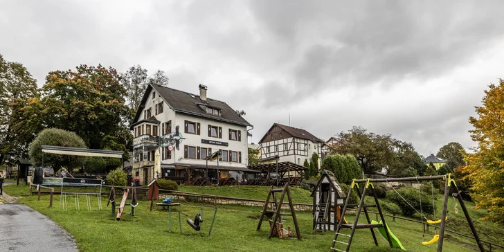 Pobyt v srdci Českého Švajčiarska: raňajky, 3-chodová večera aj privátne wellness