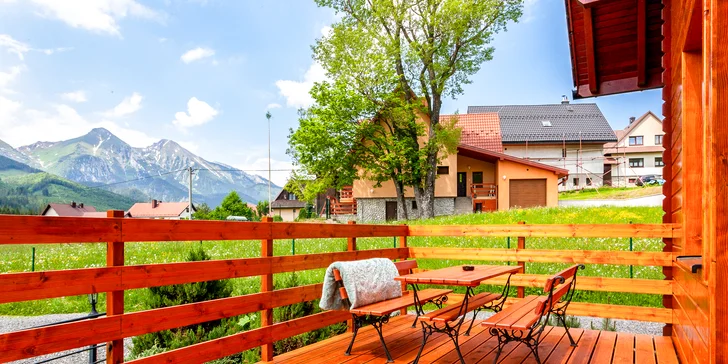 Komfortné chatky v nádhernom prostredí Belianskych Tatier: pobyt vhodný pre rodiny aj väčšie skupiny priateľov