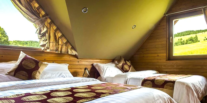 Komfortné chatky v nádhernom prostredí Belianskych Tatier: pobyt vhodný pre rodiny aj väčšie skupiny priateľov