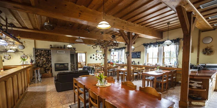 Pohodový pobyt na Šumave pri Kašperských Horách: ubytovanie s raňajkami alebo polpenziou