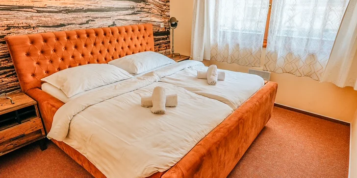 Mobilný domček v Tatranskej Lomici so súkromným wellness a polpenziou