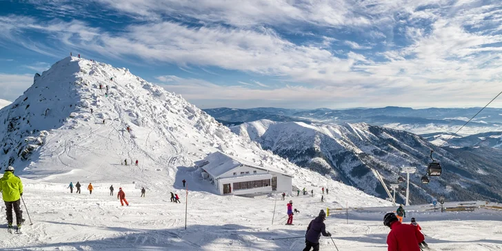 Moderné apartmány v Demänovskej doline: možnosť wellness a polpenzie v 4* hoteli