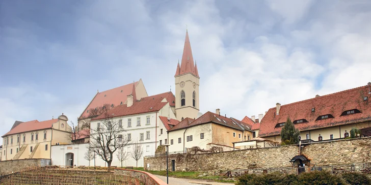 Pobyt v centre Znojma s polpenziou, špeciálnymi balíčkami aj poriadnou dávkou zliav