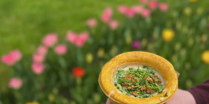 Soupculture Košice – polievka podľa výberu podávaná v jedlom chlebovom poháriku