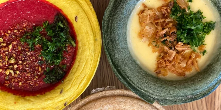 Soupculture Košice – polievka podľa výberu podávaná v jedlom chlebovom poháriku