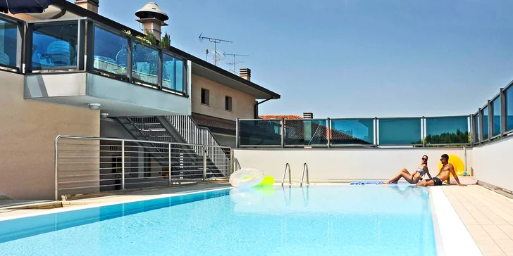 Pohoda v Bibione: raňajky, súkromná pláž, strešný bazén aj first minute zľava